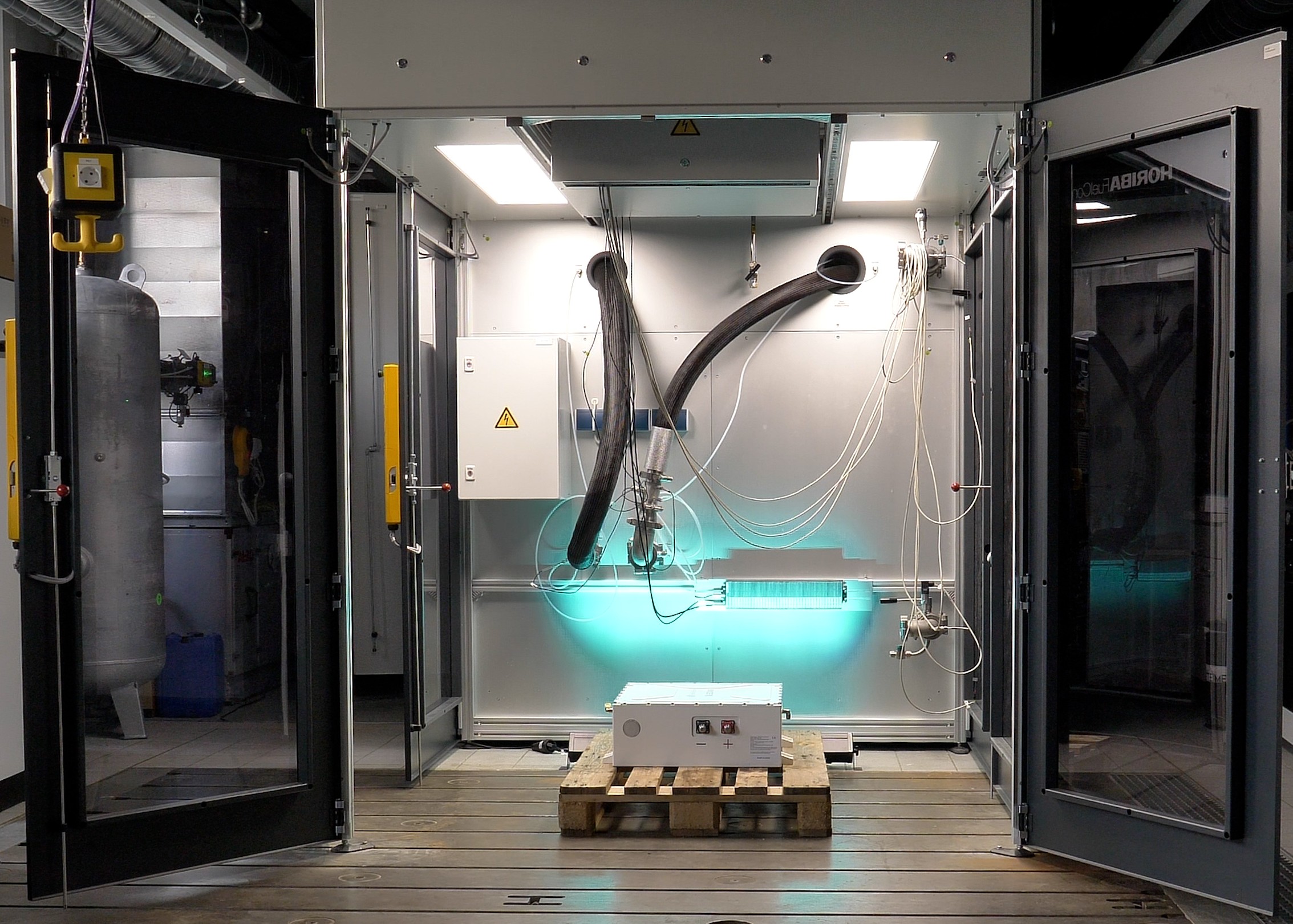 1-kW-Elektrolyseur-Prüfstand
