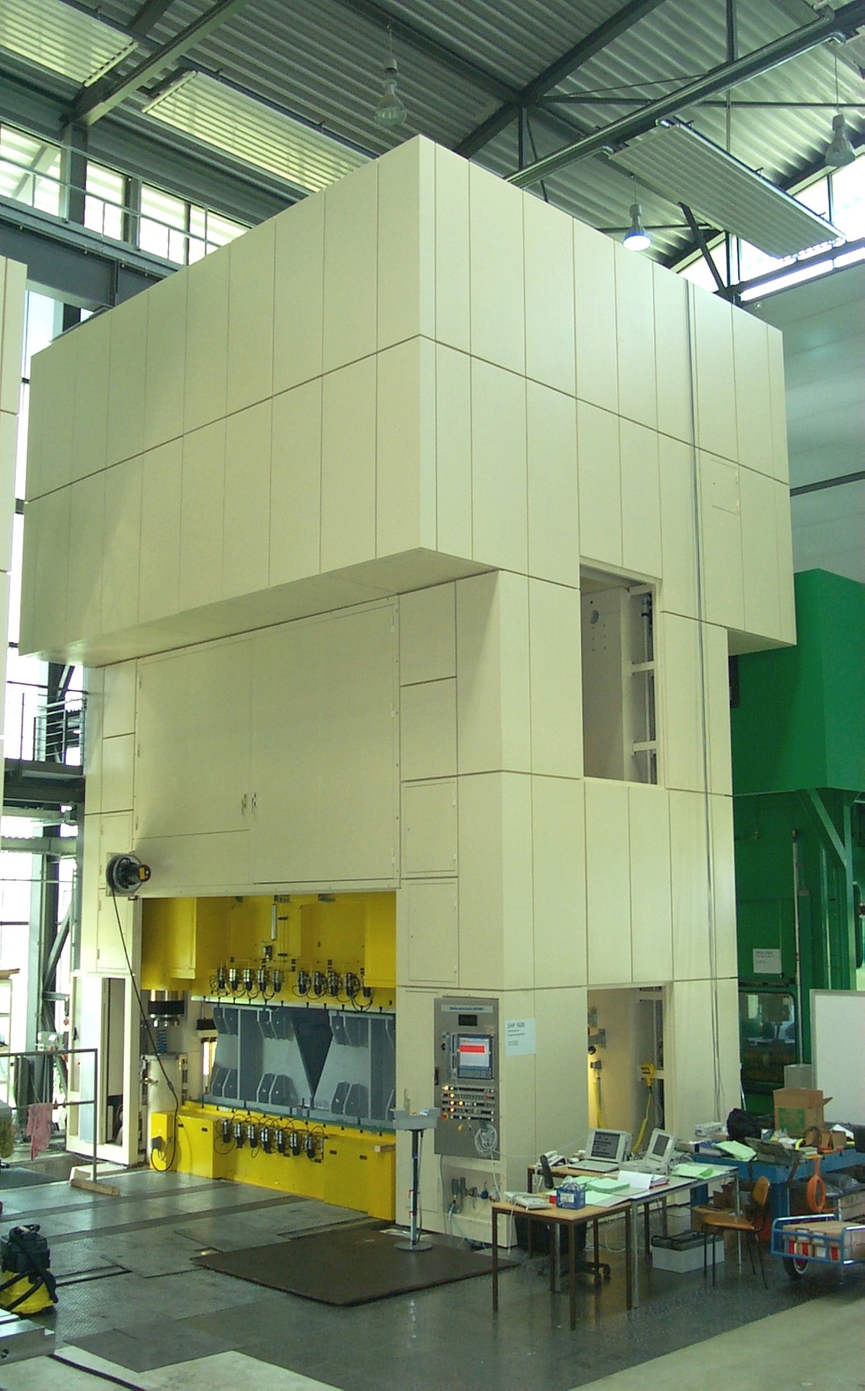 EHP 16.000 - Hydraulische Try-Out-Presse