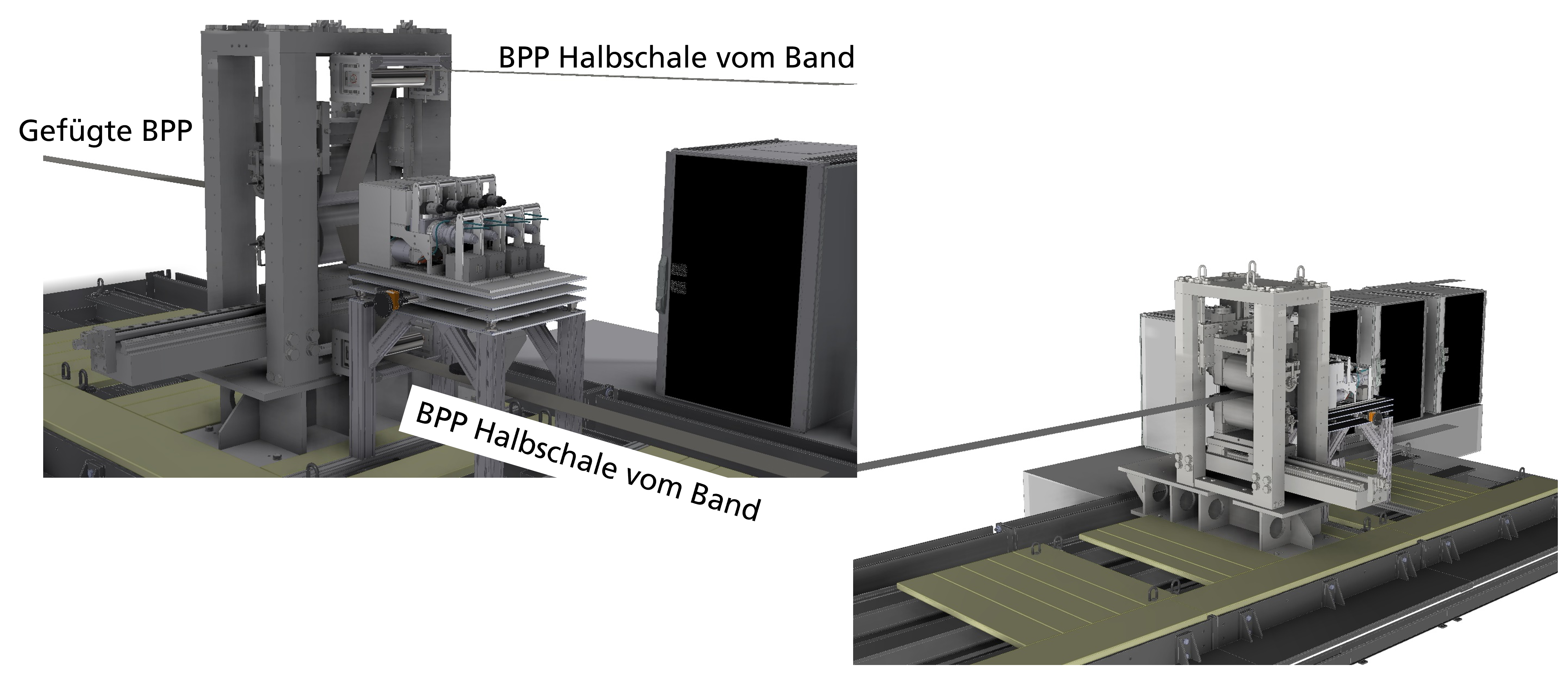 Laser-Walzplattieranlage